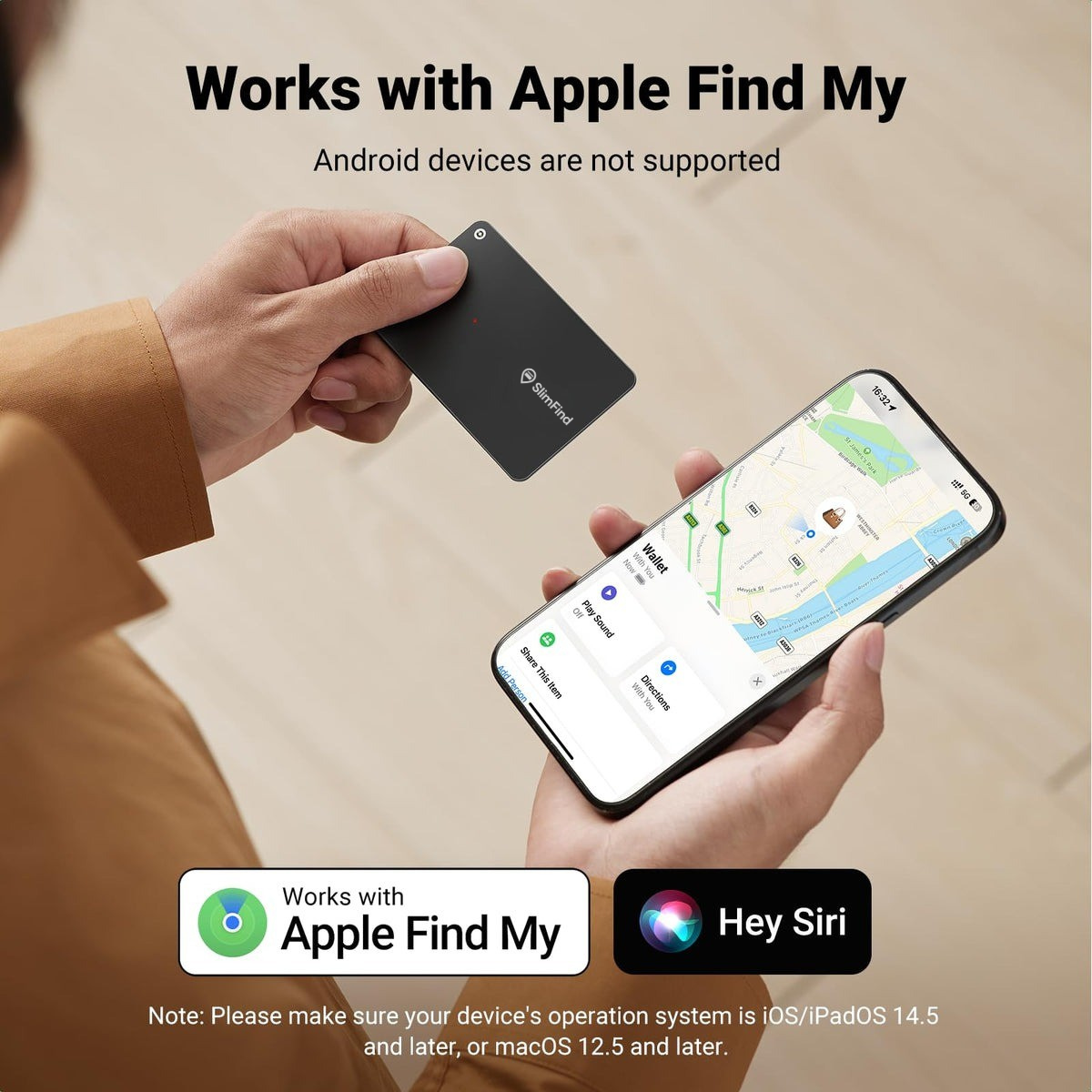 SlimFind™ Track your wallet and luggage wherever you go