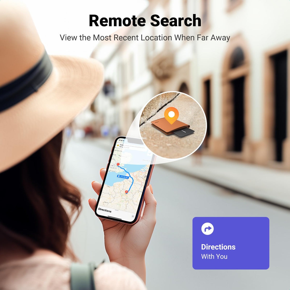 SlimFind™ Track your wallet and luggage wherever you go