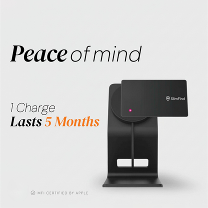 SlimFind™ Track your wallet and luggage wherever you go