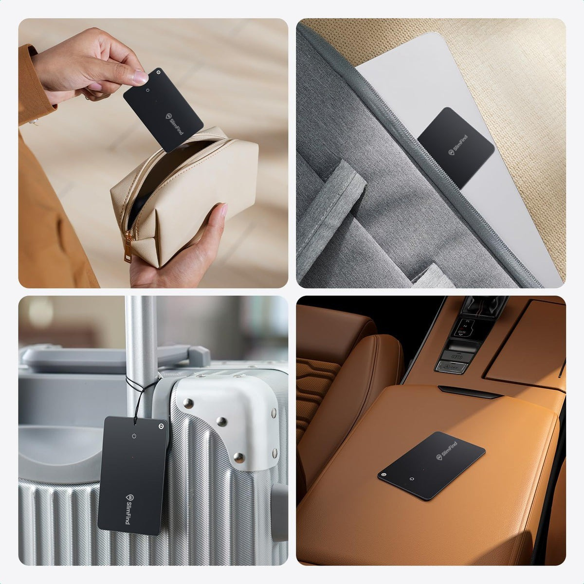 SlimFind™ Track your wallet and luggage wherever you go