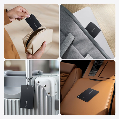 SlimFind™ Track your wallet and luggage wherever you go
